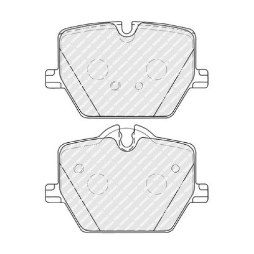 BRAKE PAD SET BMW 3 SERIES G20 REAR BRAKE PAD SET BMW 3 SERIES G20 REAR